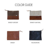 Leather Clutch All for American from Lifetime Leather Co.