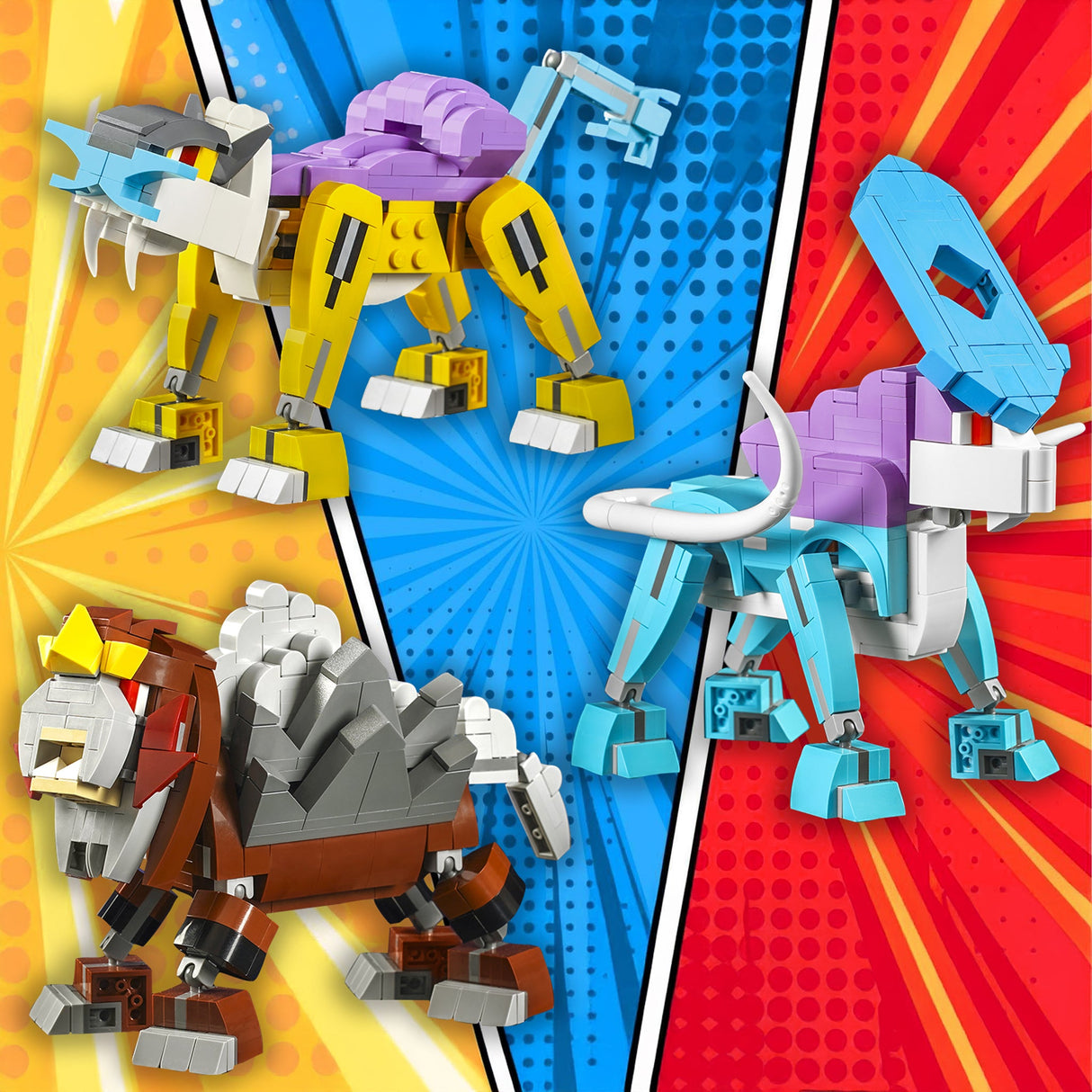 Legendary Beasts from Bricker Builds