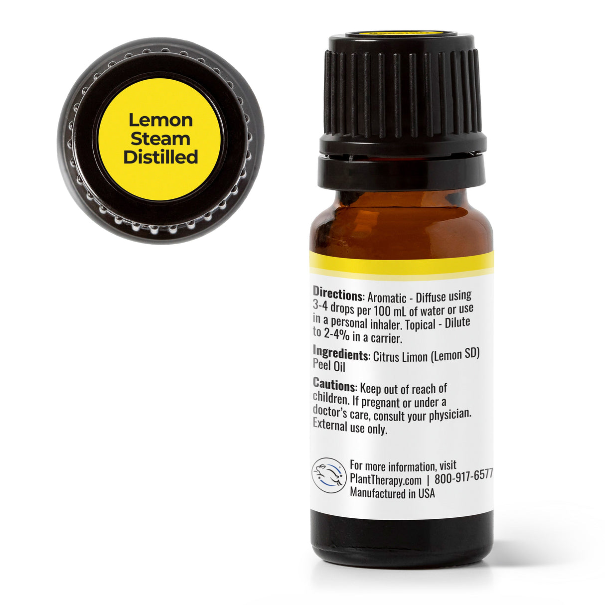 Lemon Steam Distilled Essential Oil from Plant Therapy
