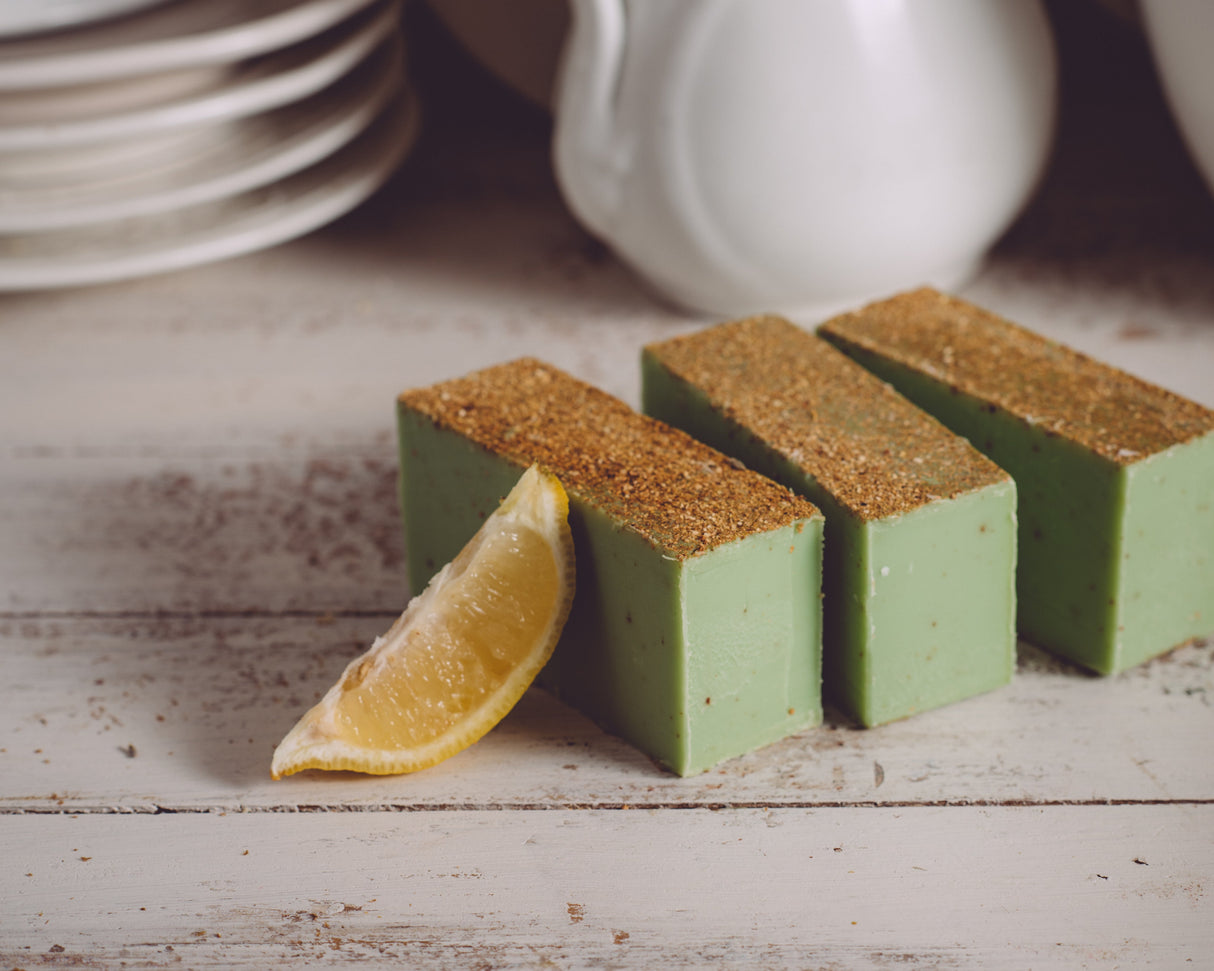 Lemon Verbena Organic Handmade Soap from Sweet Harvest Farms