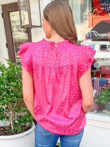 Adorable Leopard Print Blouse from MsDressly