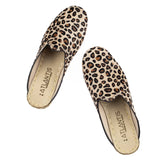 Men's Leopard Slippers from Atlantis Handmade Shoes
