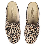 Men's Leopard Slippers from Atlantis Handmade Shoes
