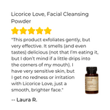 Licorice Love, Skin Soothing Facial Cleansing Powder from Ora's Amazing Herbal