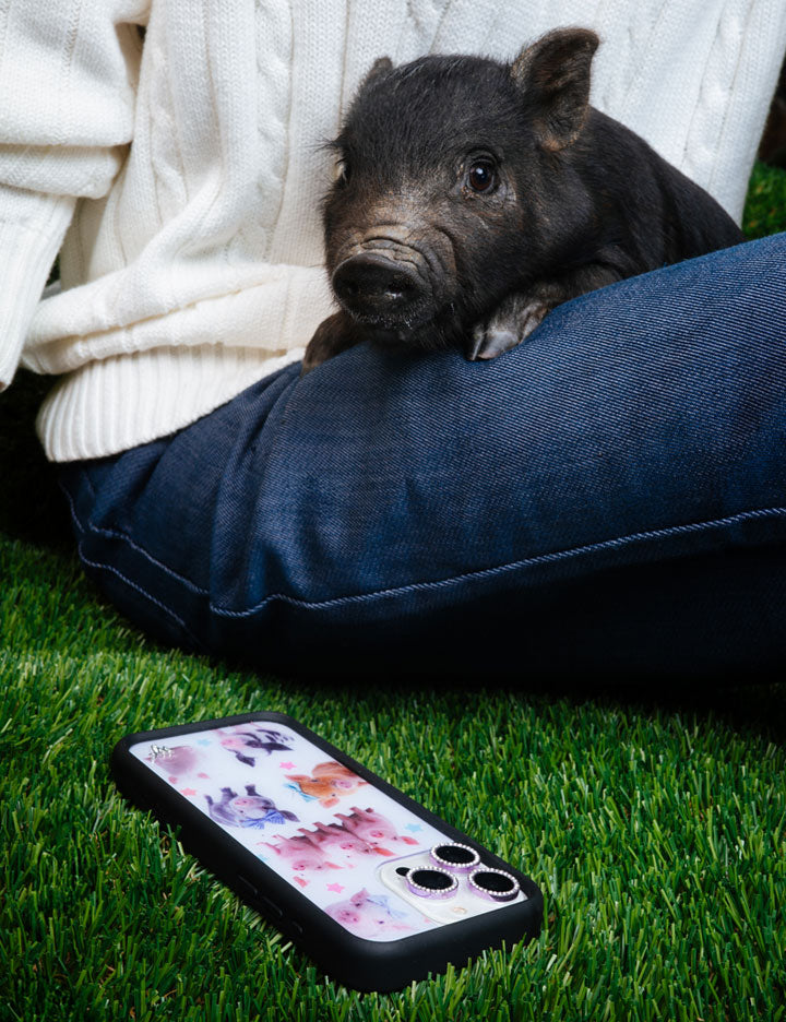 Little Piggies iPhone Case from Wildflower Cases