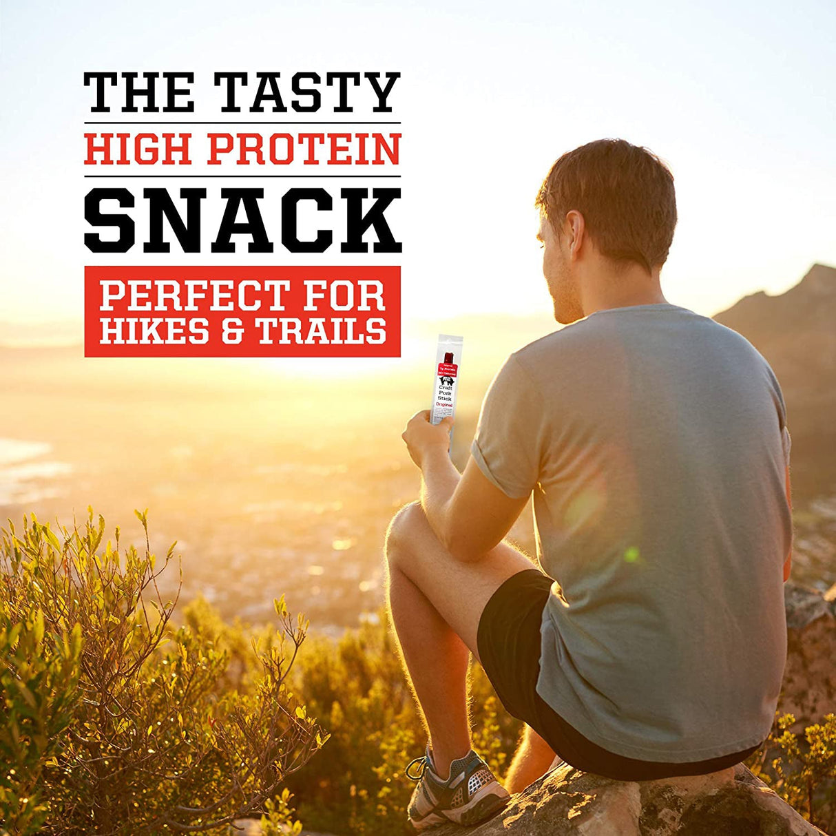 Craft Pork Snack Sticks - One Case (20 sticks) from Big Fork Brands