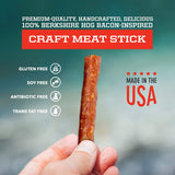 Craft Pork Snack Sticks - One Case (20 sticks) from Big Fork Brands