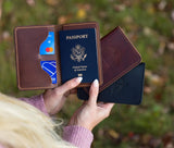 Passport Covers All for American from Lifetime Leather Co.