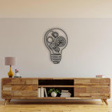 Light Bulb Metal Wall Art from VITAHOME DESIGN LLC