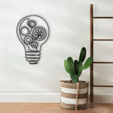Light Bulb Metal Wall Art from VITAHOME DESIGN LLC