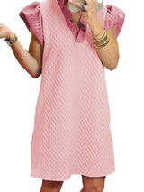 A-line Maternity Dress with Ruffles from MsDressly