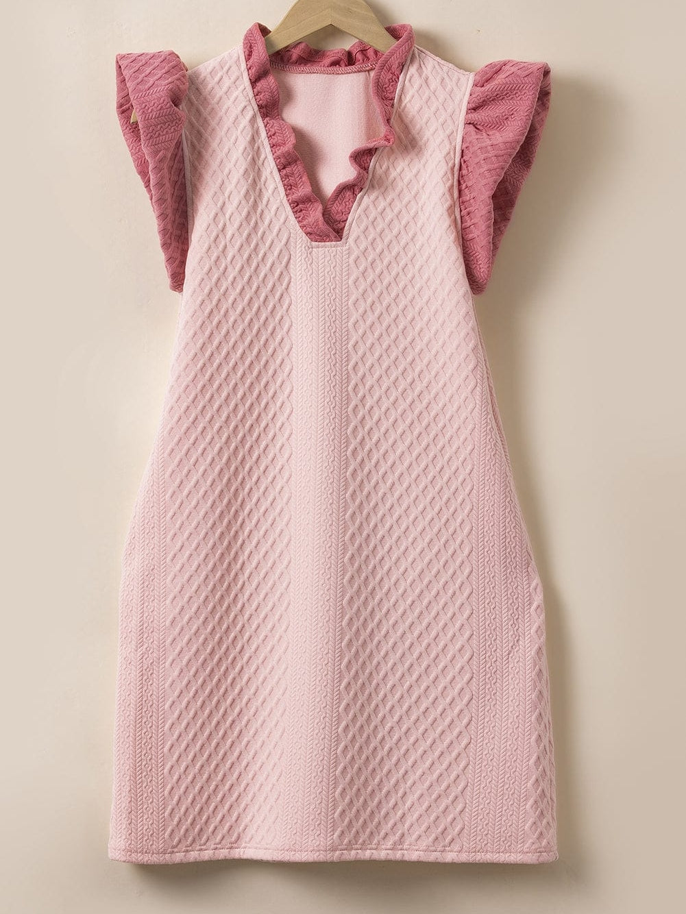 A-line Maternity Dress with Ruffles from MsDressly