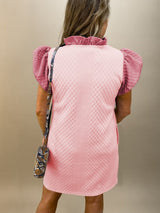 A-line Maternity Dress with Ruffles from MsDressly