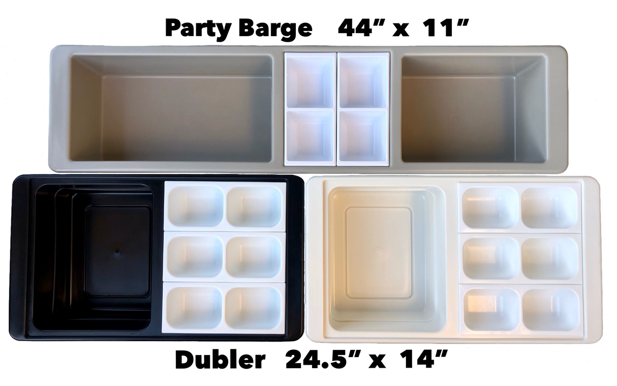 REVO Party Barge Cooler™ | Polar White From REVO COOLERS, LLC
