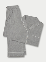 Women's Bamboo Stretch-Knit Long Sleeve Pajama Set from Cozy Earth