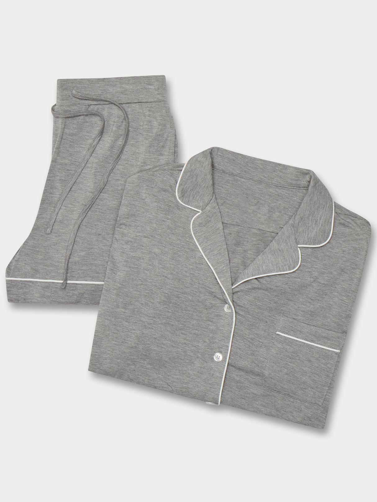 Women's Bamboo Stretch-Knit Short Sleeve Pajama Set from Cozy Earth