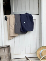 Linen Apron - French Style Crossback from The Celtic Farm