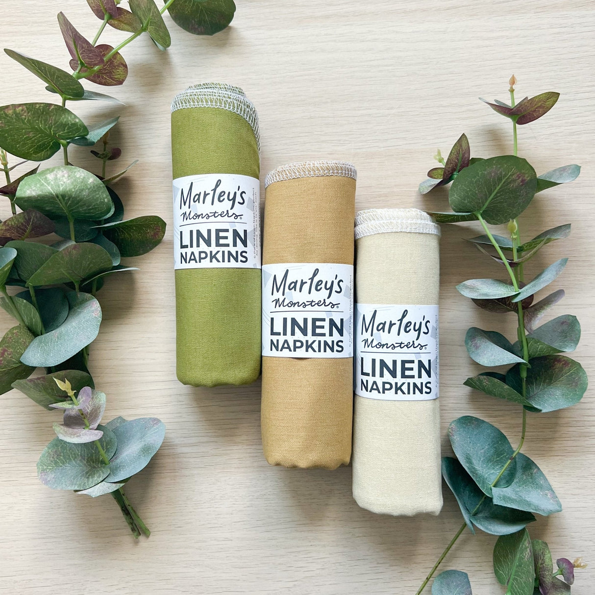 Linen Napkins from Marley's Monsters