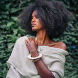 Gauze Linen Scarf from SLATE + SALT