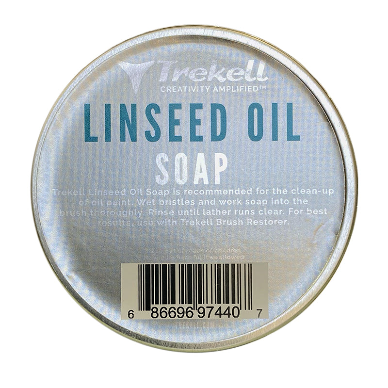 Trekell Linseed Oil Soap - Premium Cleaner for Oil Paint - 3oz from Trekell Art Supplies