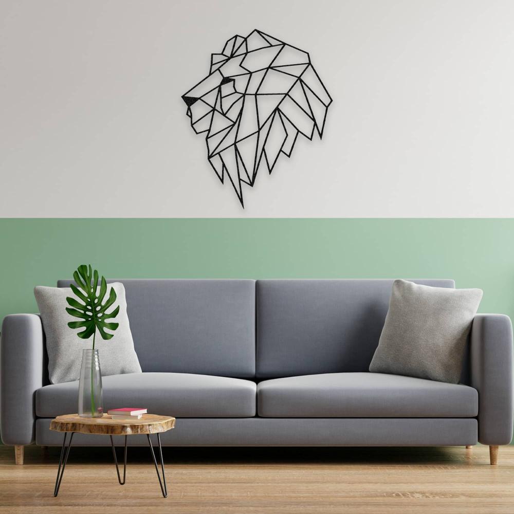 Lion Head Metal Wall Art from VITAHOME DESIGN LLC