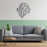 Lion Head Metal Wall Art from VITAHOME DESIGN LLC