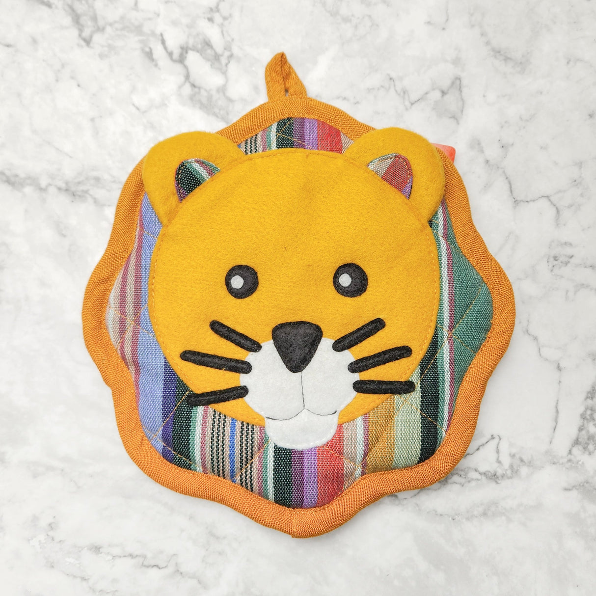 Lion Dual-Purpose Trivet & Pot Holder from Upavim Crafts