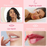 Strawberry Lip Balm & Sugar Mask from Popagloss