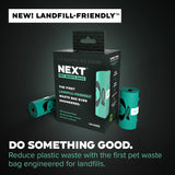 NEXT Landfill-Friendly Rolled Bags - 120 Standard Bags from Doggy Do Good®