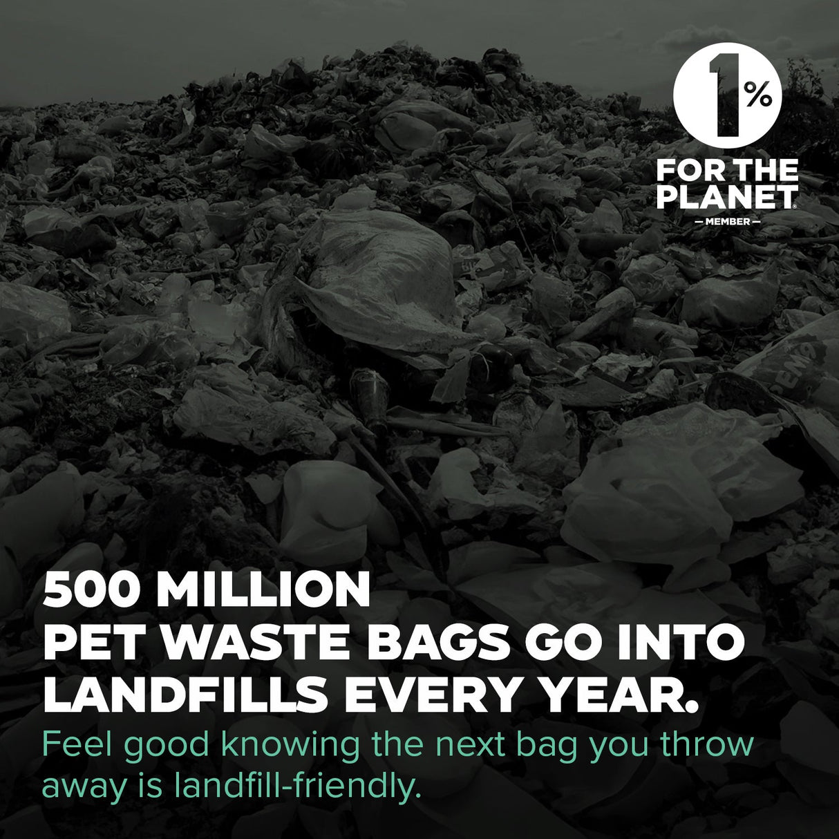 NEXT Landfill-Friendly Rolled Bags - 120 Standard Bags from Doggy Do Good®