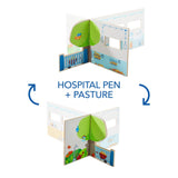 Little Friends Vet Clinic Play Set with Rebecca Doll from HABA USA