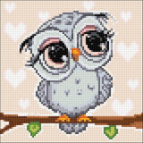 Little Owl CS2711 7.9 x 7.9 inches Crafting Spark Diamond Painting Kit from Wizardi