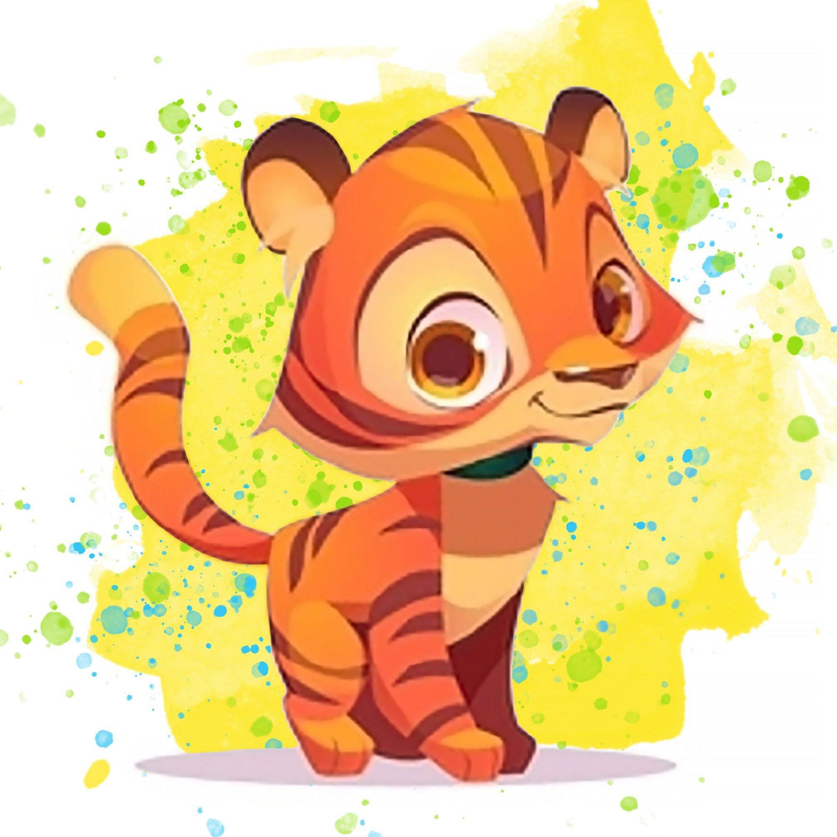 Little Tiger CS2700 7.9 x 7.9 inches Crafting Spark Diamond Painting Kit from Wizardi