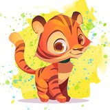 Little Tiger CS2700 7.9 x 7.9 inches Crafting Spark Diamond Painting Kit from Wizardi