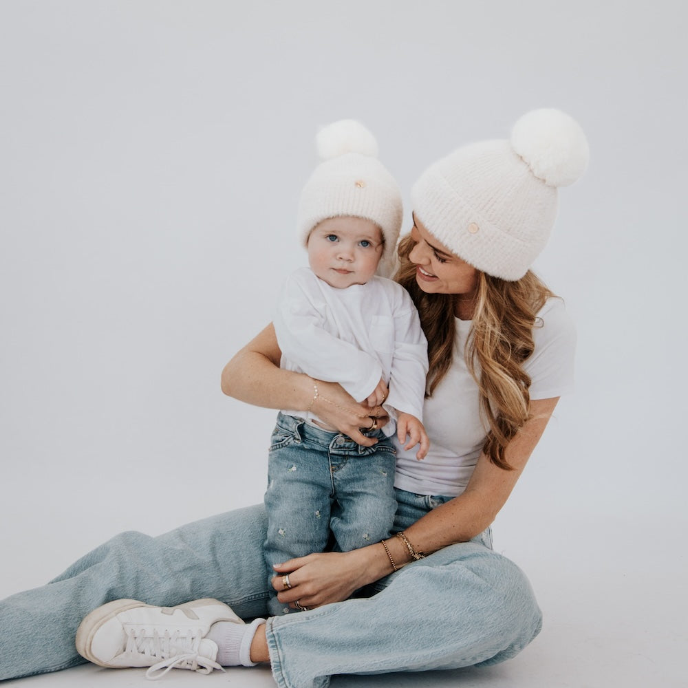 Little Darling Fuzzy Beanie from Pretty Simple