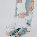 Little Darling Fuzzy Beanie from Pretty Simple