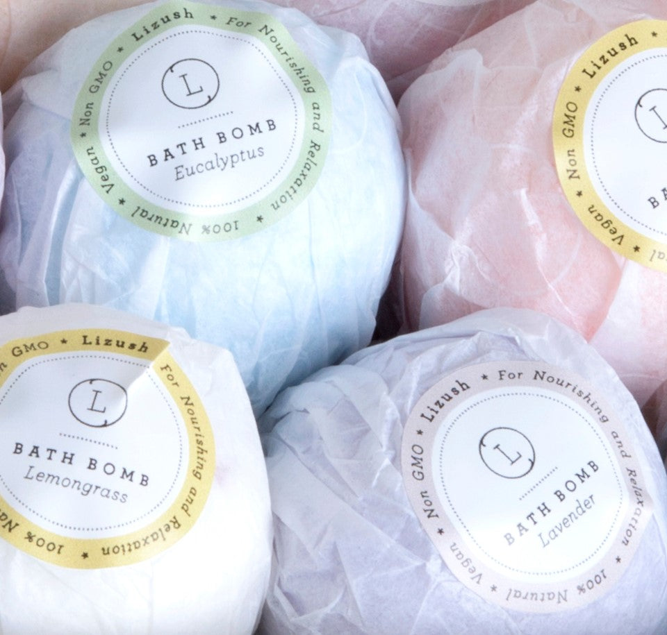 11 Bath Bombs Gift Box +  one Free Bomb to make 12 !! from Lizush