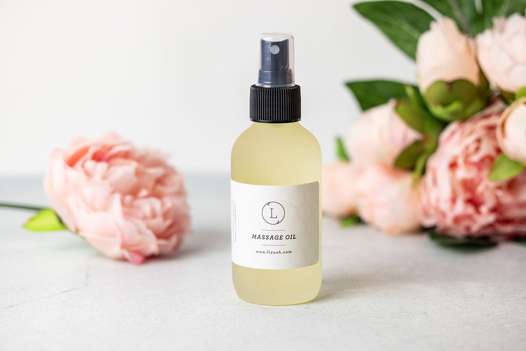 CBD - Aromatherapy Eucalyptus Massage Oil with CBD, Natural Relaxing Body Massage Oil (THC free) from Lizush