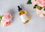 Moisturizing set with Grapefruit body oil and Body scrub from Lizush