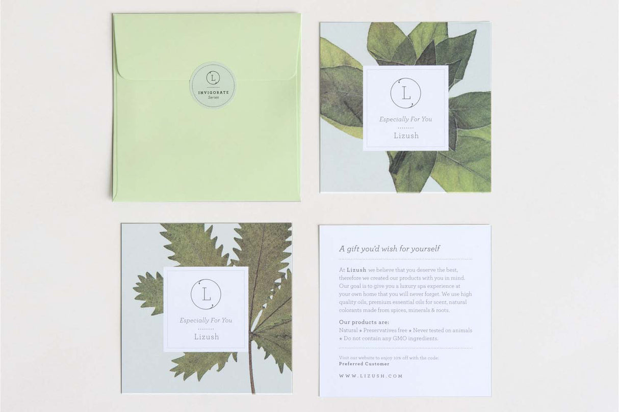 Father's Day Gift -Fresh earthy Natural skincare set, Eucalyptus Men Grooming kit from Lizush