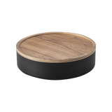 Storage Case - Two Sizes - Steel + Wood from Yamazaki Home
