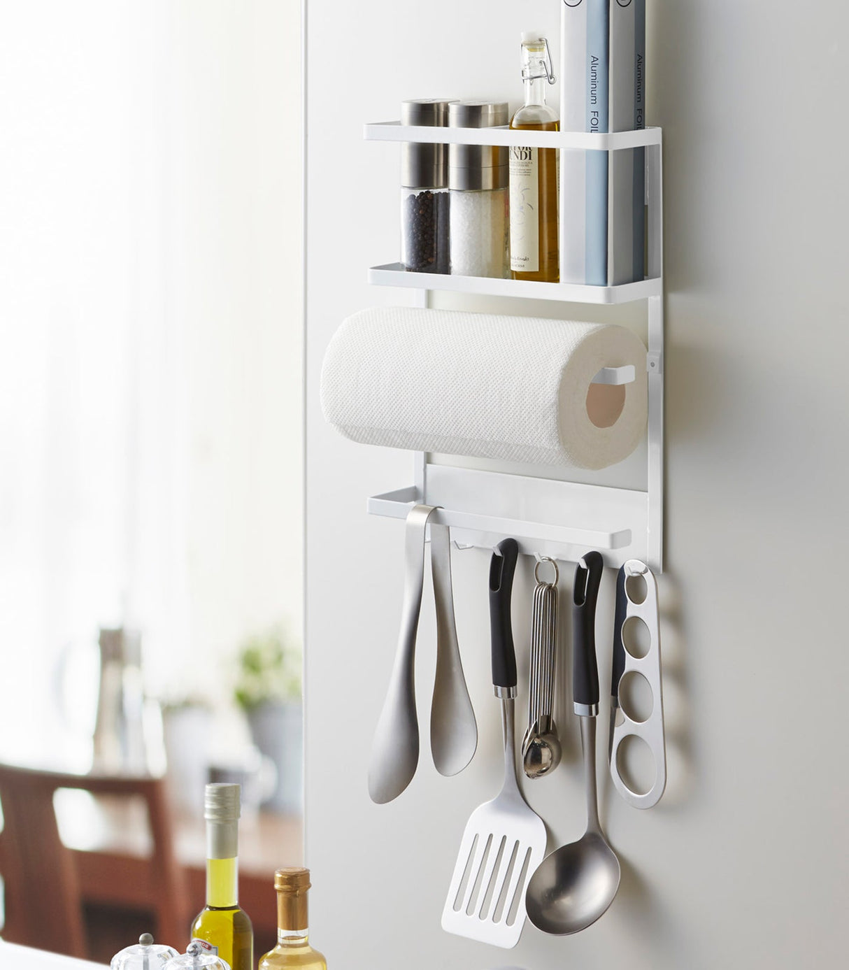 Magnetic Kitchen Organizer - Steel from Yamazaki Home