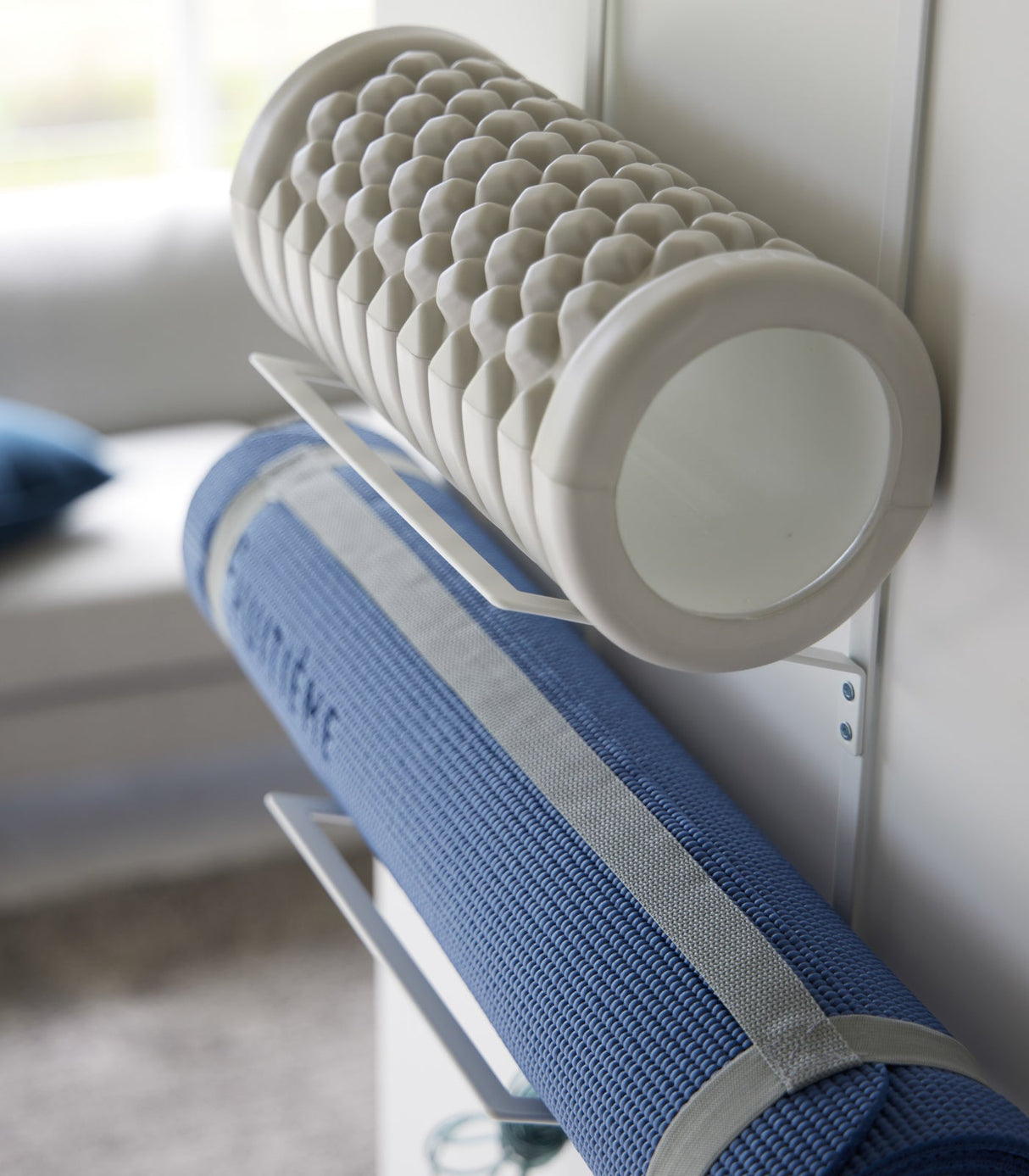 Over-the-Door Fitness Equipment Hanger - Steel from Yamazaki Home