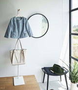 Coat Rack (63.98" H)  - Steel + Wood from Yamazaki Home