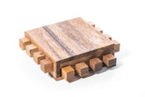 Wooden Locked Sticks Puzzle from Kubiya Games