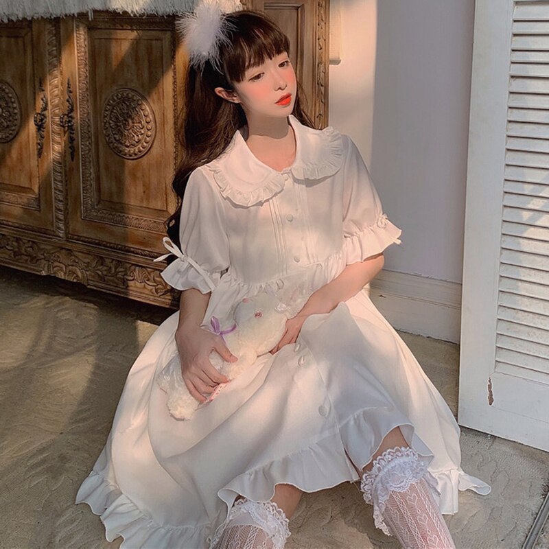Kawaii Lolita Ruffle Dress From Kawaii Stop