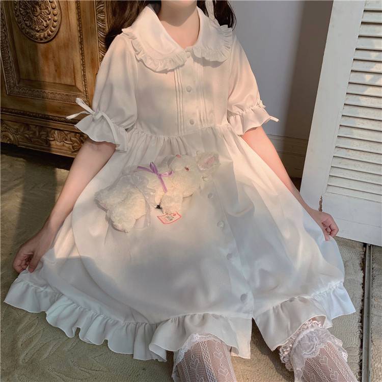 Kawaii Lolita Ruffle Dress From Kawaii Stop