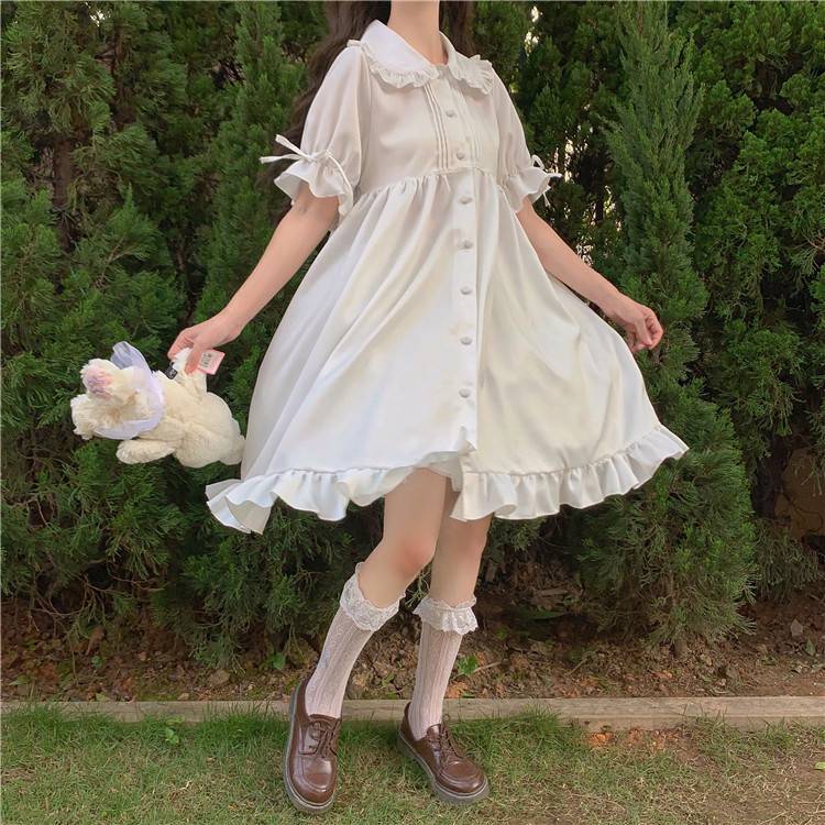 Kawaii Lolita Ruffle Dress From Kawaii Stop