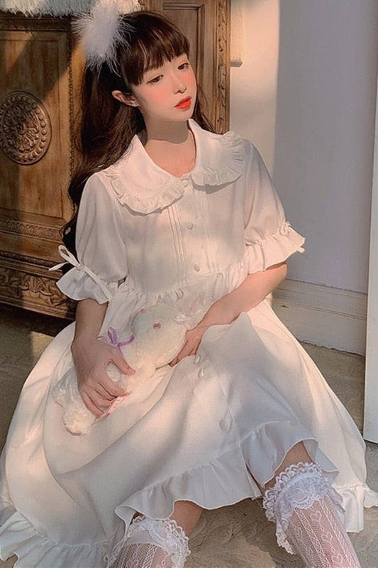 Kawaii Lolita Ruffle Dress From Kawaii Stop