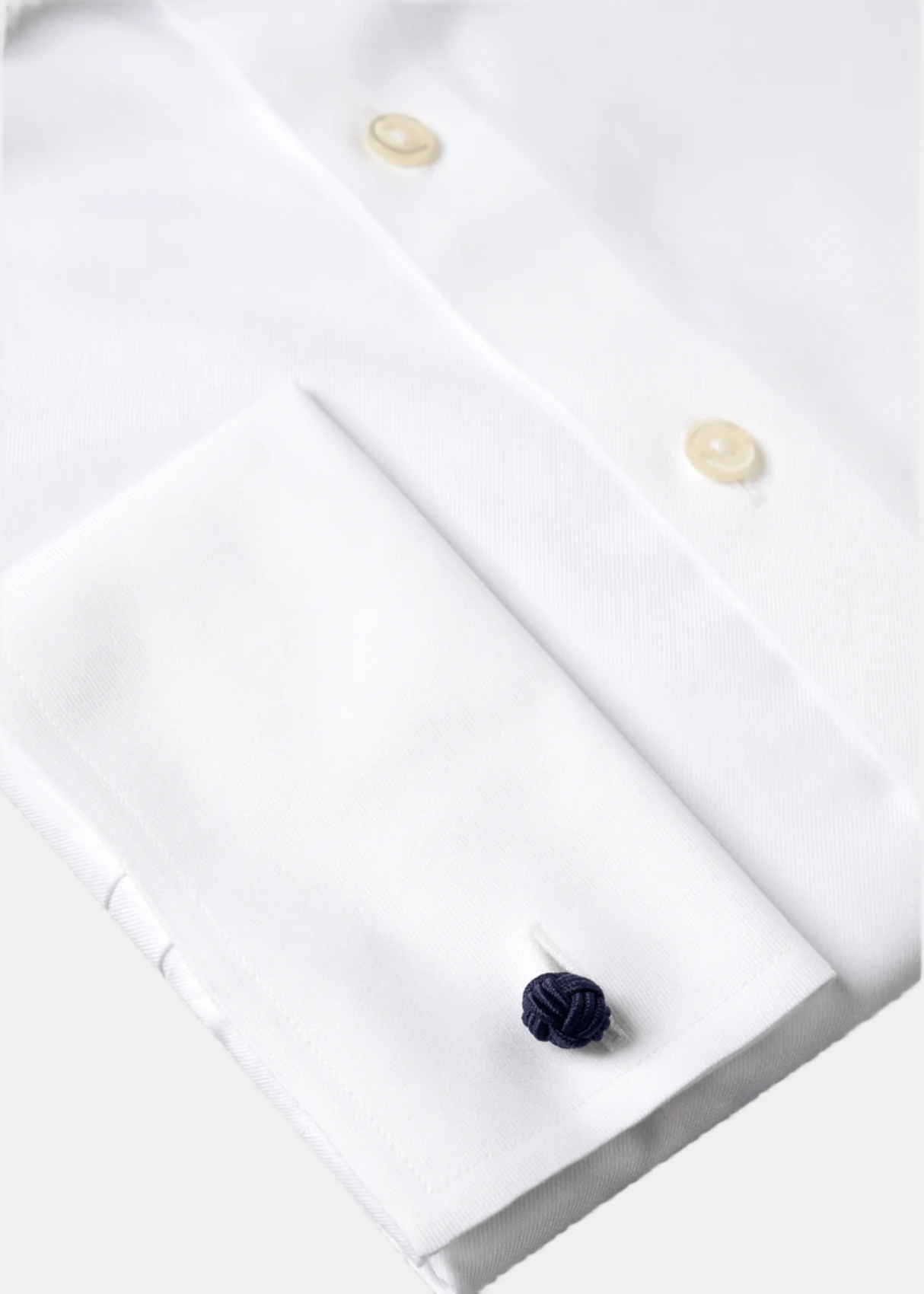 Londoner French Cuff White Shirt from Atica Man